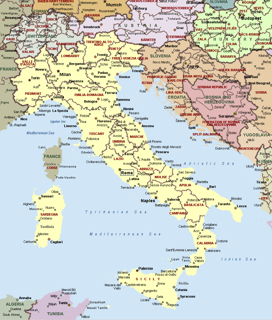 Padua map